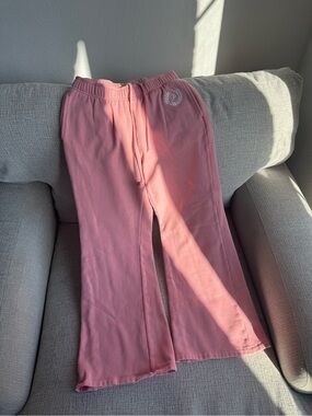 PINK Victoria's Secret Pink Wide Leg Sweatpants with Crest